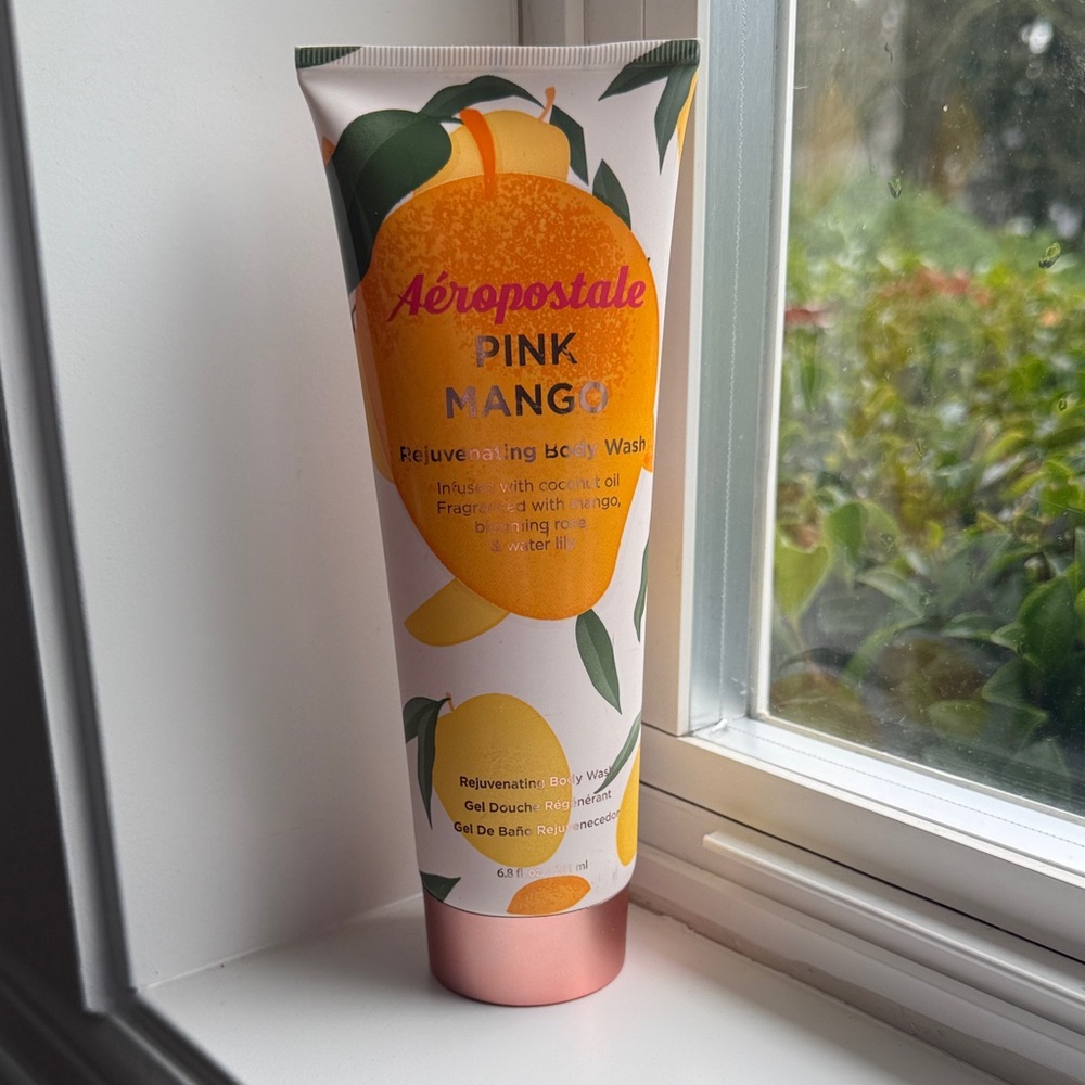 Aeropostale Pink Mango Rejuvenating Body Wash 6.8 fl oz NWT Sealed